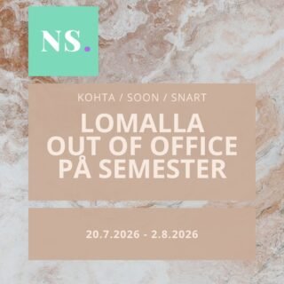 🇫🇮 🌿 Pieni kesätauko 🌿
Nyt on minun vuoroni ladata akkuja. 🤍

Pidän pienen kesätauon 20.7.–2.8. ja vietän osan siitä mökillä, välillä jopa ilman sähköä. Se kuulostaa juuri nyt aika täydelliseltä.

Luen sähköposteja silloin tällöin, mutta vastauksissa saattaa olla tavallista enemmän viivettä. Myös täällä somessa tahti hidastuu hetkeksi.

Tauon jälkeen palaan taas kameran ja koneen ääreen uusin ideoin ja levänneenä.

Ihanaa kesää kaikille, muistakaa tekin välillä pysähtyä, jos siihen vain on mahdollisuus. 🌿🌞📸🤍

…

🇬🇧 🌿 A little summer break 🌿
It’s my turn to recharge my batteries. 🤍

I’ll be taking a short summer break from 20 July to 2 August, spending part of it at the summer cottage, sometimes even without electricity. Right now, that sounds pretty perfect.

I’ll still check my emails from time to time, but my replies may take a little longer than usual. Things will also slow down here on social media for a little while.

After the break, I’ll be back behind the camera and at my computer with fresh ideas and recharged batteries.

Wishing you all a wonderful summer. If you have the chance, remember to slow down and enjoy it too. 🌿🌞📸🤍

…

🇸🇪 🌿 En liten sommarpaus 🌿
Nu är det min tur att ladda batterierna. 🤍

Jag tar en liten sommarpaus 20.7–2.8 och kommer att tillbringa en del av den i sommarstugan, ibland till och med utan el. Just nu låter det helt perfekt.

Jag kommer att läsa mina mejl då och då, men svaren kan dröja lite längre än vanligt. Även här på sociala medier blir tempot lite lugnare en stund.

Efter pausen är jag tillbaka bakom kameran och datorn med ny energi och nya idéer.

Jag önskar er alla en riktigt fin sommar, och glöm inte att stanna upp och njuta lite ni också, om ni har möjlighet. 🌿🌞📸🤍

#nytstudioon #valokuvaaja #yrityksille #helsinki #loma
