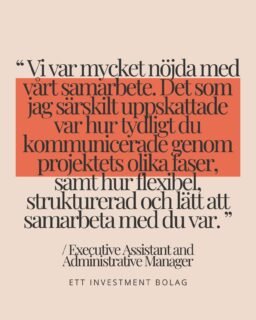 🇸🇪 En stund sedan fick jag fotografera en bildbanksuppdatering för ett investmentbolag. 📸
Målet var att skapa nya bilder till tryckt material och till webbplatsen, som smidigt skulle passa in i företagets befintliga bildspråk och varumärke.

Under fotograferingsdagen fotograferade vi företagets vardag i deras vackra kontor i centrala Helsingfors. Arbete, möten, miljöer och små detaljer som berättar företagets berättelse och visar människorna bakom det.
Dessa projekt genererar ofta en enorm mängd bilder, men också mycket diskussioner, planering och samarbete inför fotograferingsdagen. Därför känns sådan här feedback extra värdefull. 💛
Alla projekt kan inte delas offentligt, och det är riktigt okej. Jag är verkligen glad att jag fick lov att dela den här feedbacken med er. För den värmde mitt hjärta.

…

🇬🇧 “We were very pleased with our collaboration. What I particularly appreciated was how clearly you communicated throughout the various stages of the project, as well as how flexible, organised and easy you were to work with.” (translated from Swedish, not original comment)

A little while ago, I had the opportunity to shoot a brand image bank update for an investment firm. 📸
The aim was to create new images for their printed materials and website that would seamlessly fit into the company’s existing visual identity and brand.
During the shoot, we captured the company’s day-to-day life in their beautiful office in central Helsinki. Work, meetings, environments and small details that tell the company’s story and showcase the people behind it.
These projects often generate a vast amount of images, but also a great deal of discussion, planning and collaboration in the run-up to the shoot. That’s why feedback like this feels particularly valuable. 💛
Not all projects can be shared publicly, and that’s perfectly fine. I’m truly glad I was able to share this feedback with you. Because it warmed my heart.