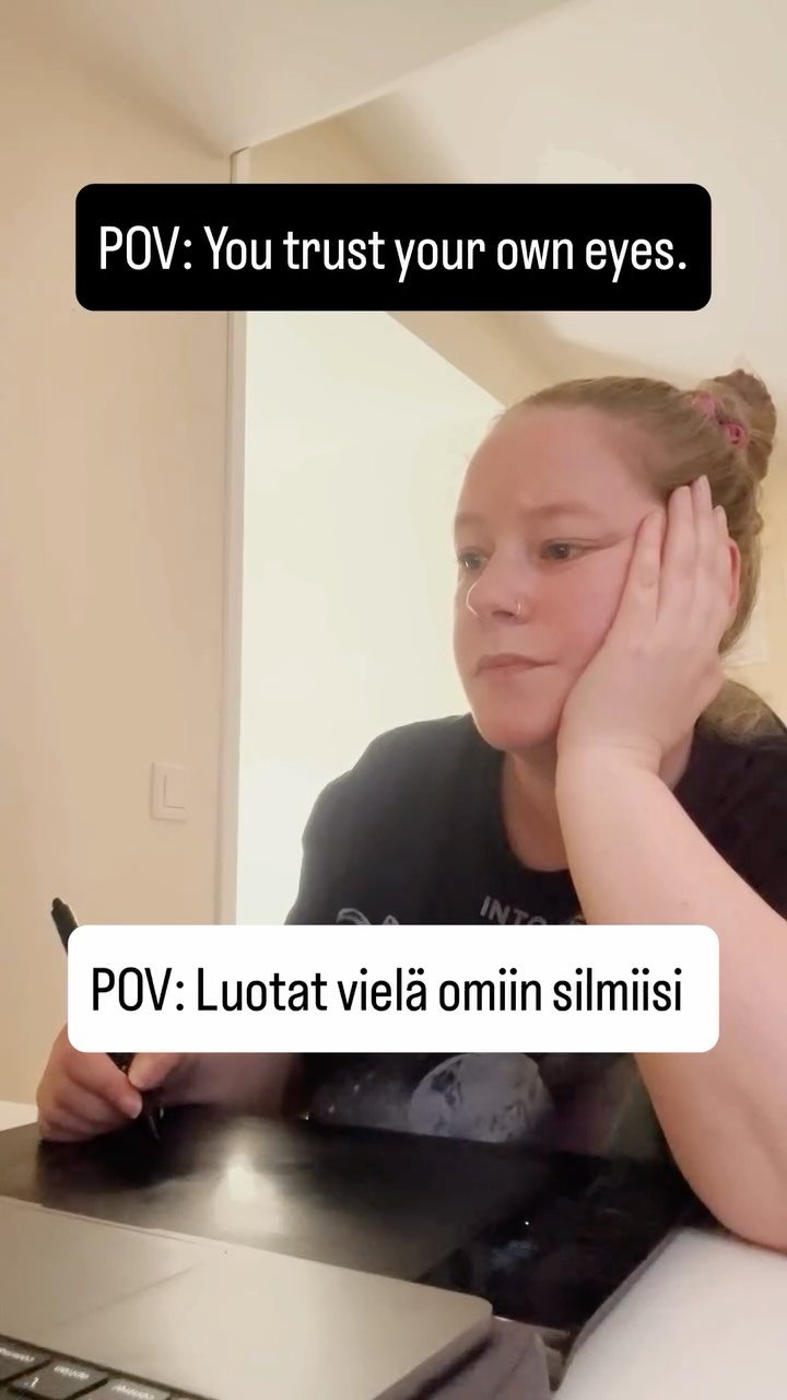 🇫🇮 Joskus kuvia kannattaa katsoa uudestaan vasta seuraavana päivänä. 😂
Eilen: “Joo, tämä näyttää paremmalta.”
Tänään: “MITÄ MINÄ OLEN TEHNYT?” 😳

Pieni muistutus siitä, että tauko tekee hyvää myös kuvankäsittelylle. Silmät huomaavat yllättävän erilaisia asioita, kun on pitää hetken taukoa. 😂

…

🇬🇧 Sometimes you really need to look at your edits again the next day. 😂
Yesterday: “Yeah, this looks better.”
Today: “WHAT HAVE I DONE?” 😳

A little reminder that taking a break is good for editing too. Your eyes notice surprisingly different things after stepping away for a while. 😂

…

🇸🇪 Ibland är det bäst att titta på sina bilder igen först nästa dag. 😂
Igår: “Jo, det här ser bättre ut.”
Idag: “VAD HAR JAG GJORT?” 😳

En liten påminnelse om att pauser också är bra när man redigerar. Ögonen ser förvånansvärt annorlunda efter paus. 😂

#nytstudioon #valokuvaaja #yrityksille #behindthescenes #editing